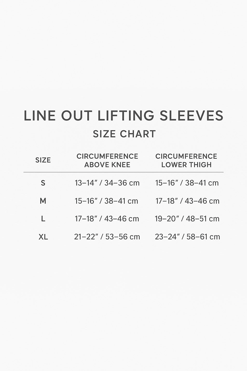 Performance Line Out Lifting Sleeves